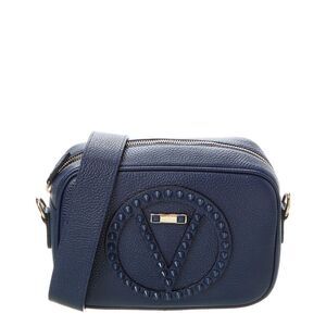 Valentino By Mario Valentino Mia Rock Leather Crossbody, Blue